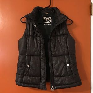 Black Puffer Vest